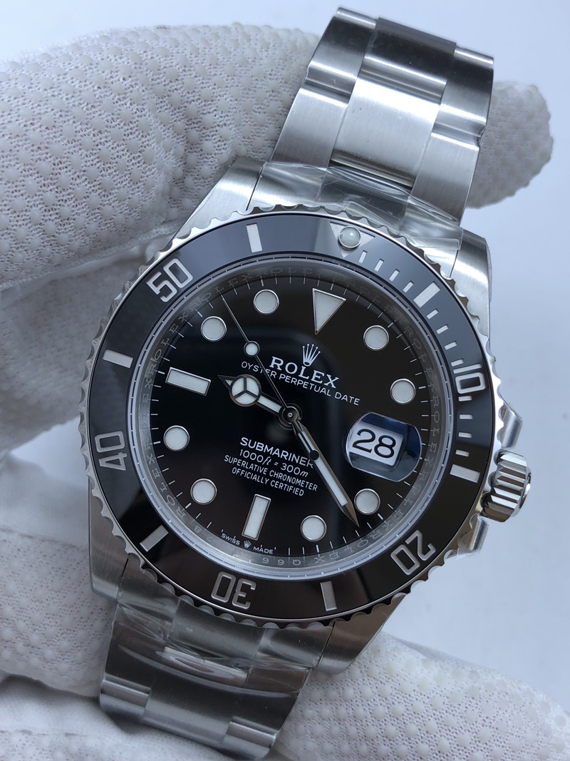 (준비완료/특급배송)NO.762/VS공장 롤렉스 서브마리너 41MM 신형 블랙데이트 VS3235 무브