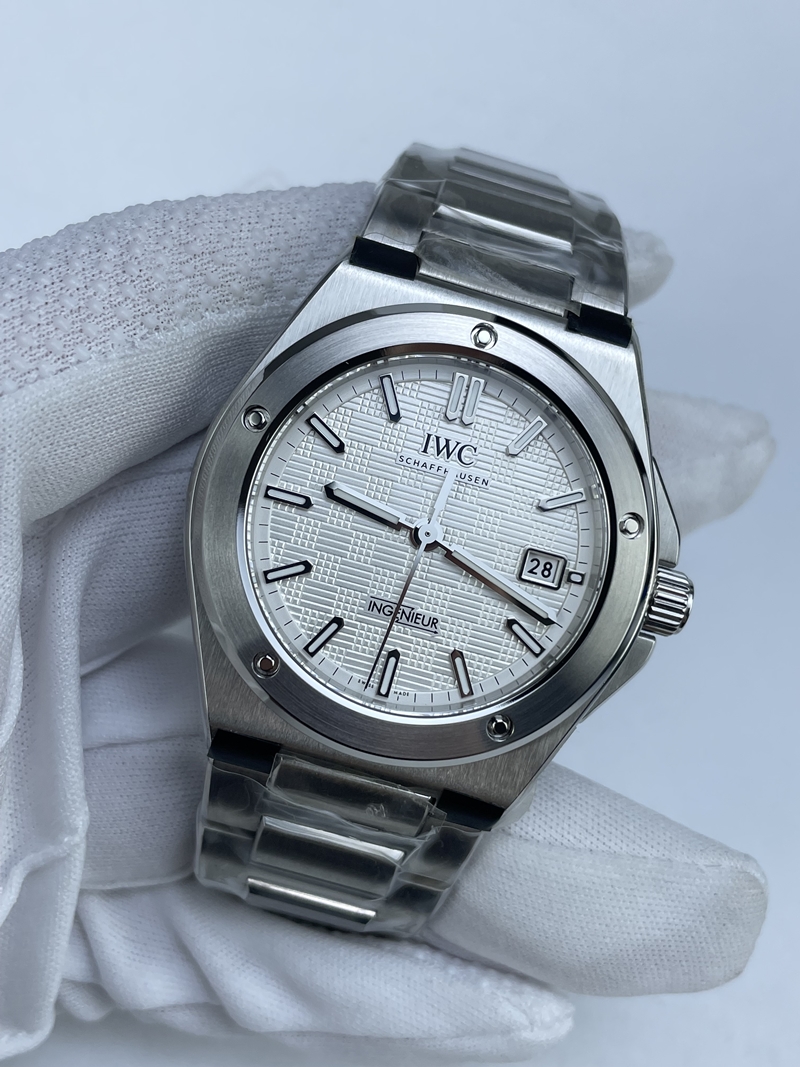 (준비완료/특급배송)NO.2698/V7공장 IWC 인제니어 실버다이얼 브레이슬릿