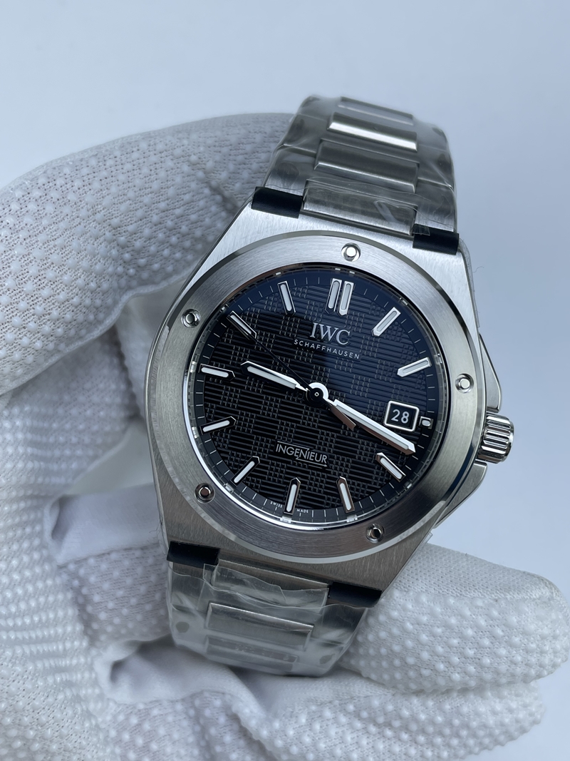 (준비완료/특급배송/)NO.2907/V7공장 IWC 인제니어 블랙다이얼 브레이슬릿
